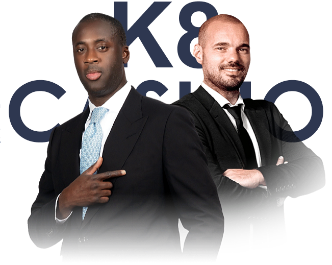 k8 sponsors Wesley Sneijder Yaya Touré